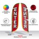 thumbnail image 2 of Banner de Pluma LookOurWay de 3.7 m de Alto para Promociones Comerciales, 2 of 3