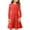 Red, variant on JoyHoop Girls Long Sleeve Skater Dress Kids Casual Crewneck A-Line Flowy Fall Dresses 4-13 Years