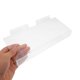 thumbnail image 5 of 2 estantes de pared de listones transparentes de acrílico, estantes estables para colgar zapatos, 5 of 6