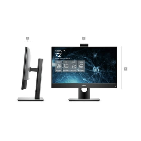 Restored Dell Optiplex 7000 7490 AIO (2021) | 23.8  FHD | Core i5 - 256GB SSD - 16GB RAM | 6 Cores @ 4.5 GHz - 10th Gen CPU (Refurbished)