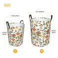 thumbnail image 5 of Balery Mushrooms Round Laundry Basket with Handles Waterproof Freestanding Laundry Hamper for Clothes Toys in the Dorm and Family-Medium, 5 of 8