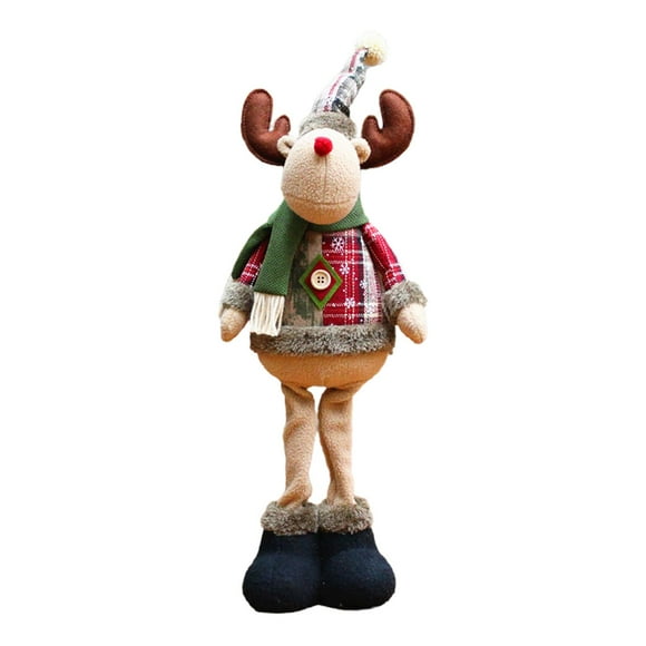 Estatuilla de muñeca de piezaza perfecl Adornos navideños decoración navideña Colecciones Alce