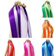 thumbnail image 2 of Bangcool 50PCS Ribbon Wands Decorative Colorful Ribbon Sticks Wedding Party Favors, 2 of 2