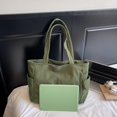 thumbnail image 2 of Corduroy Tote Bag Large Capacity Shoulder Bag, Casual Japanese Style Daily Handbag, 2 of 3