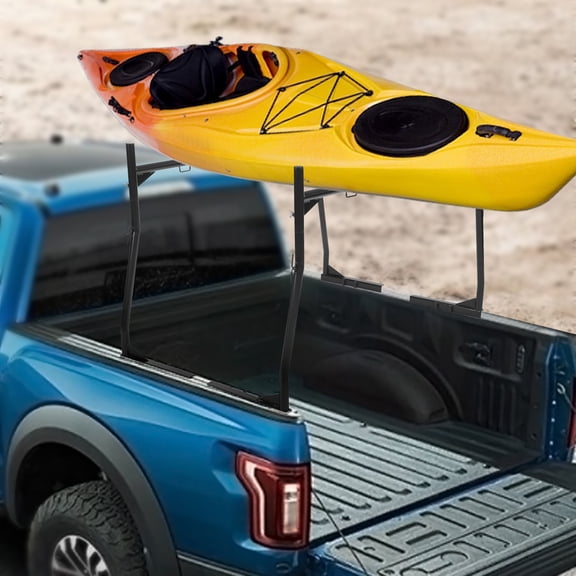 For Pickup Truck Bed Racks Rear Ladder Rack Adjustable Width Heavy Duty 800Lbs