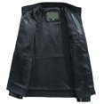 thumbnail image 3 of Allthemen Mens Regular Fit Stand Collar Thickened Daily Leather Jacket, 3 of 3