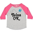 thumbnail image 3 of Inktastic Tulsa Oklahoma Butterfly Boys or Girls Toddler T-Shirt, 3 of 5