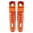 thumbnail image 2 of 1 par de estribos traseros de aleación de aluminio, accesorio de modificación para motocicleta, apto para 125/250/300 RC200/390 2014+ (naranja), 2 of 14