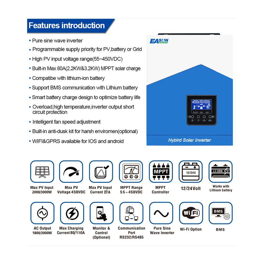 EASUN Charge and discharge controller,Pure Mttp Solar Mttp Solar Battery Solar Inverter Solar Buzhi Solar Inverters Solar Siuke And Solar Inverter. Mewmewcat Dsfen