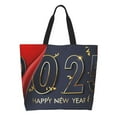 thumbnail image 1 of Balery 2025 New Year 2 Bolsa Tote Estilo Estético con Cremalleras, Bolsa de Hombro, Bolsa de Compras Grande y Plegable, 1 of 8