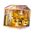 thumbnail image 2 of shamjina DIY Doll Houses with Furniture Tiny House Diorama Display Decoration Educational Mini kitchen, 2 of 8