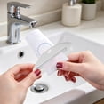 thumbnail image 4 of Plastic Toothpaste Squeezer, Tube Dispenser Tool, Hanging Squeeze Tool, One Hand Operated Squeezer for Toothpaste, Cream And Cosmetic Tube Use,White, 4 of 9