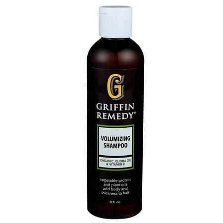 Griffin Remedy Volumizing Shampoo, Add Body and Thickness for Thin Hair, 8 Ounce
