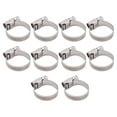 thumbnail image 2 of Clips de Tuyau, Clips de Tuyau 10 Pcs Excellente Finition 14-17mm Design Hexagonal avec Trou pour Tuyaux, 2 of 8