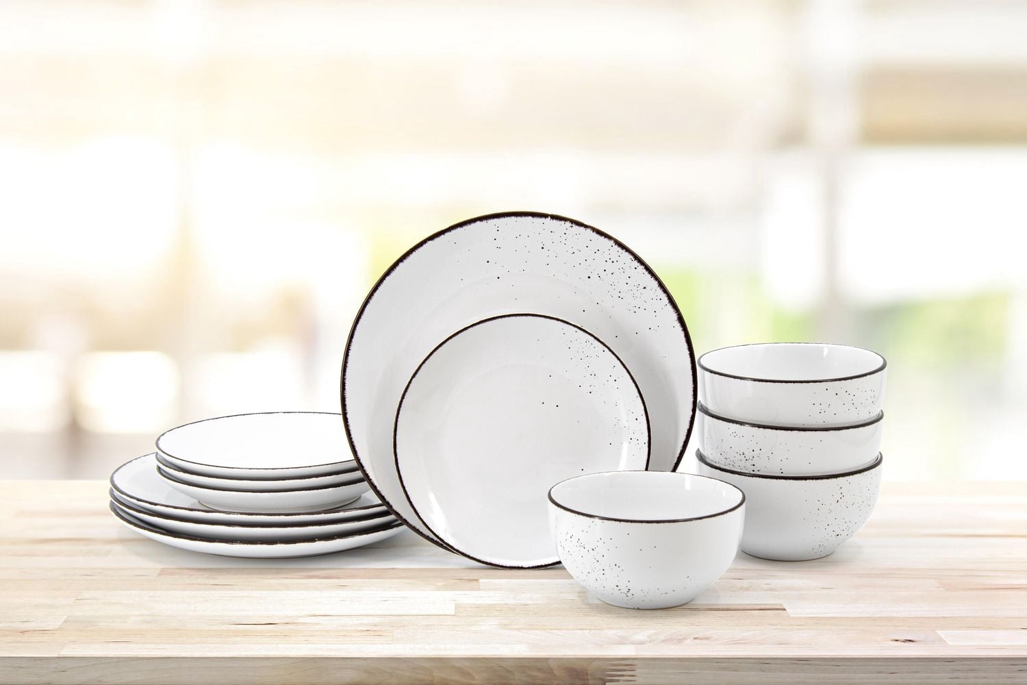 Hometrends 12 piece Gabriel Dinnerware