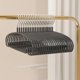 thumbnail image 1 of 10pcs Non-Slip Coated Metal Suit Coat Hanger Heavy Duty Clothes Hangers Metal Shirt Jacket Hanger with Round Notches for Dress, 1 of 6