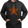 thumbnail image 3 of Sudadera con capucha y estampado de leopardo dulce y fresco, algodón agradable para la piel, estilo unisex.(M), 3 of 5