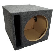 Car Audio Single 8 SPL Bass Subwoofer Labyrinth Vent Sub Box Stereo Enclosure