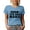 Baby Blue, variant on Soon to Be Mama Est. 2024, Baby Shower or Gender Reveal Party, Tan T-Shirt, Large