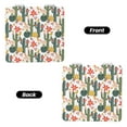 thumbnail image 2 of Kdxio Summer Cactus With Blooming Pocket Mirror, 1X/2X Travel Makeup Mirror 2-Sided Folding Small Mirror Portable Double-Sided Magnifying Cosmetic Mirror for Gift-Square, 2 of 9