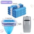 thumbnail image 3 of 10 Pack Cat Litter Refills, Compatible with Genie Bag Refills, Scented, Blue, 3 of 7