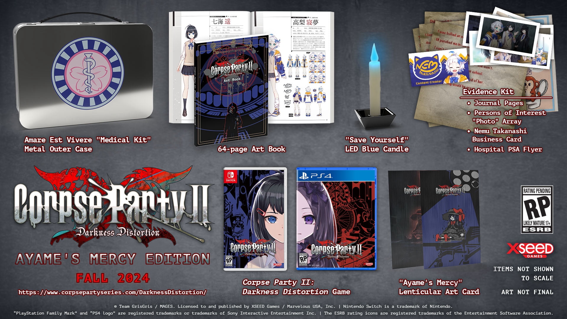 Swi Corpse Party 2 Darkness Mercy Limited Edition (Undefined)