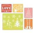thumbnail image 2 of Sizzix TIEF 5PK - Sending Christmas Love Set by Rachael Bright, 2 of 2