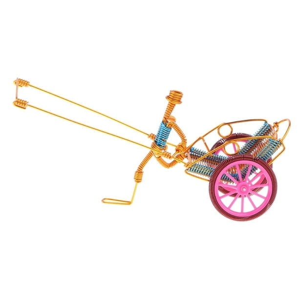 Juguete a troquel de la bicicleta Modelo Del De La Artesanía Del Modelo Del Metal Decoración De Del Magideal Juguete a troquel de la bicicleta