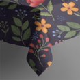 thumbnail image 4 of Pioneer Flower Floral Print Pattern Rectangle Tablecloth 60"x120", Waterproof Polyester Table Cloth, Wipeable Spillproof for Dining Camping Indoor Outdoor, 4 of 6