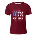thumbnail image 5 of Tops para hombre, blusas y camisas de cuello redondo y manga corta para hombre, tops casuales de cuello redondo y manga corta con estampados especiales para hombre., 5 of 5