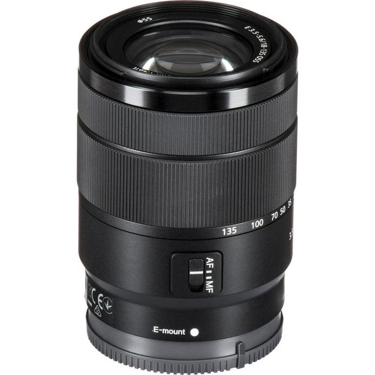 Sony Alpha E-Mount 18-135mm f/3.5-5.6 OSS Zoom Lens with High