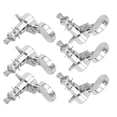 thumbnail image 1 of Tuning Key Pegs Tuners Key, 6 String Tuner Head Easy To Install Silver Guitar Machine Heads With 6 Pcs Screws For Most Acoustic Guitars And Electric Guitars, 1 of 8