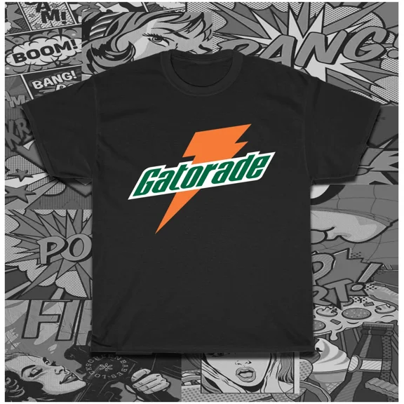 VINTAGE New Gatorade Premium Sport Drink Logo T-Shirt American Size S-5XL T-Shirt