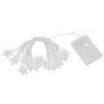 thumbnail image 1 of Cadena de luces LED con 20 cuentas, 3 m, para decoración de interiores, para dormitorio y sala de estar, con brillo cálido y forma de estrella, 1 of 8