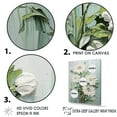 thumbnail image 3 of Designart "Elegance Of White Daisy Blooms VII" Daisies Floater Framed Wall Art Prints, 3 of 5