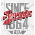 thumbnail image 2 of Nevada NV Vintage Athletic Letters Men's Graphic T Shirt Tees Brisco Brands S, 2 of 4
