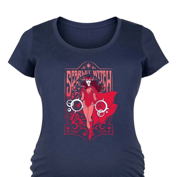 Marvel - Nouveau Scarlet Witch - Women's Maternity Scoop Neck Graphic T-Shirt