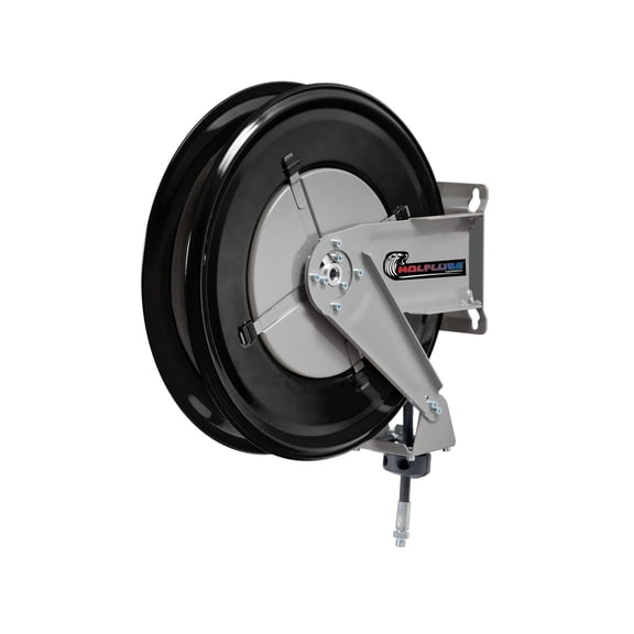 Wolflube Automatic Hose Reel for Oil- 3/8in - 30 ft Hose