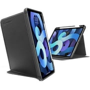 tomtoc Vertical Case for iPad Air 4, Protective Case with iPad Pencil Holder for iPad Air 10.9 Inch, Magnetic