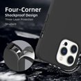 thumbnail image 5 of Compatible with iPhone 13 Pro Max Case for Women, [Drop Protection] [Anti-Fingerprint] [Anti-Scratch] Shockproof Soft-Touch Silicone Phone Case for iPhone 13 Pro Max 6.7", Black, 5 of 12