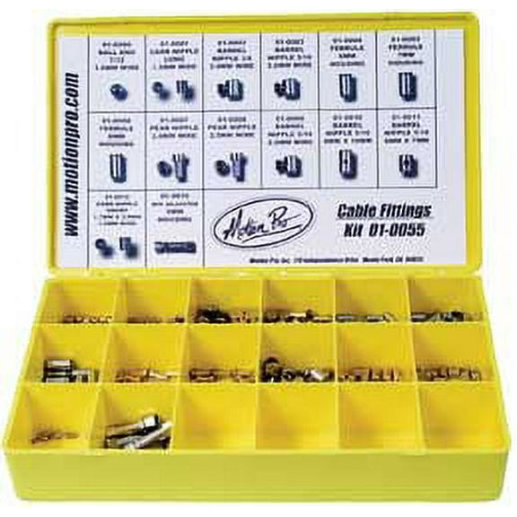 Motion Pro - 01-0055 - Cable Fitting Shop Kit