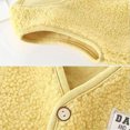 thumbnail image 5 of WBQ Baby Boys Girls Winter Vest Fleece Button Down Cute Soft Waistcoat Jackets, 5 of 9