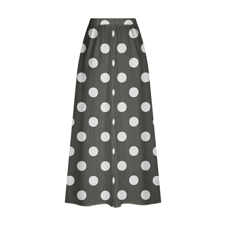 Umbrella Skirt Black And White Checkered Skirt 5xl Midi Skirt Plus