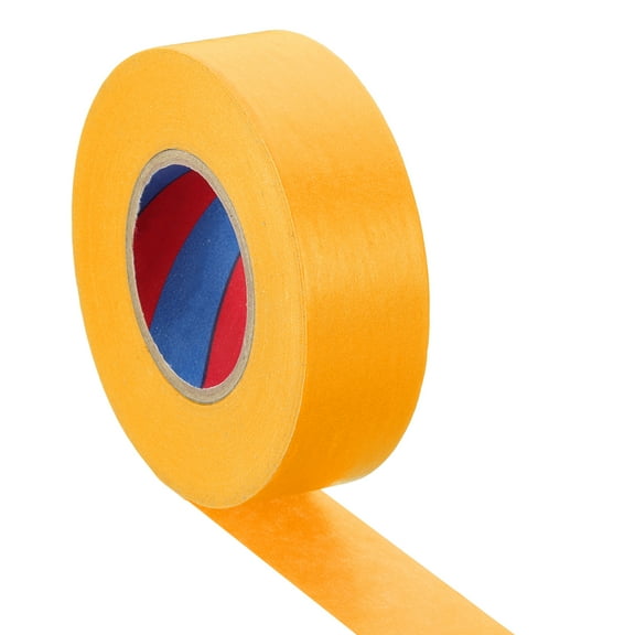 Uxcell Colored Masking Tape 1" x 55 Yards, Color Code Labeling Tape, Orange