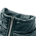 thumbnail image 5 of JTieacloth Men's Winter Jacket Padded Coat Thickened Men Winter New Stand Collar Warm Padded Coat Padded Jacket Bread Suit Green, 5 of 5