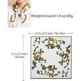thumbnail image 3 of Dailyacc Hair Bandanas Scarf For Women Lightweight Fashion Neck Silk Satin Head Scarves For Sleeping Handbags Scarf, 3 of 10