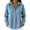 Sky Blue, variant on Denim Shirt Women Long Sleeve Shirts Trendy Retro Button Down Collared Polo Jean Shirt V Neck Tunic Denim Top Casual Soft Lightweight Jean Blouse Daily Office Outfits, Navy XL