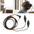 thumbnail image 4 of Headphone Replacement Cable, Gold Plated Plug OFC Core 3.9ft Distortion Free Universal Headphone Upgrade Cord  For Massdrop HD6XX, 4 of 8