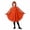 Orange, variant on LILIYA Halloween Cloak Outfits Boy Girl Poncho Clothes Children Hooded Cloak Holiday Party Top Autumn Winter Outfit