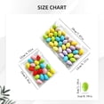 thumbnail image 3 of ERTZAE Egg Ornament Set,Easter Egg Ornament,Easter Basket Ornament,Easter Home Ornament,Easter Party Pendant,Spring Diy Decor,36PC Easter Speckled Foam Eggs 1.2In,DIY Vase Filler for Spring Displays, 3 of 9